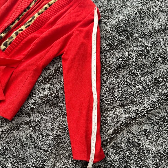 Very Rare Vintage Lilli Ann Suit Jacket🔥Dress Blazer🤩Leopard Fur Trim✨Small♥️ - Picture 15 of 15